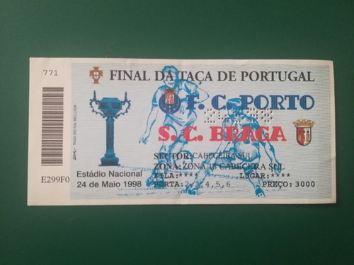 Raro biglietto finale - finale, coppa