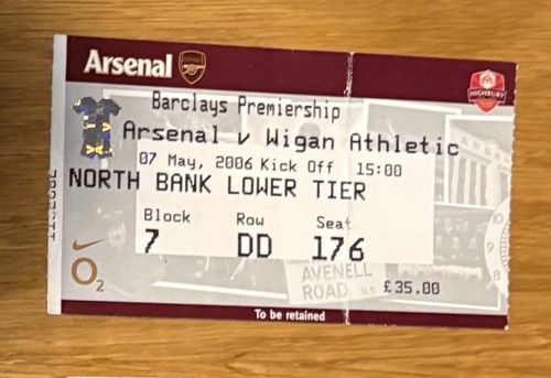 Biglietti arsenal highbury - biglietti, fc