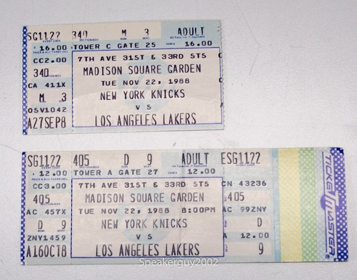 Biglietti per knicks - 2x,
