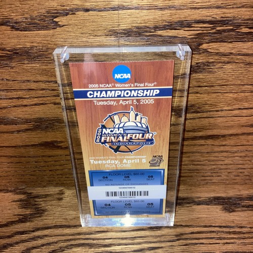 Biglietto ncaa 2005 womens - ncaa,